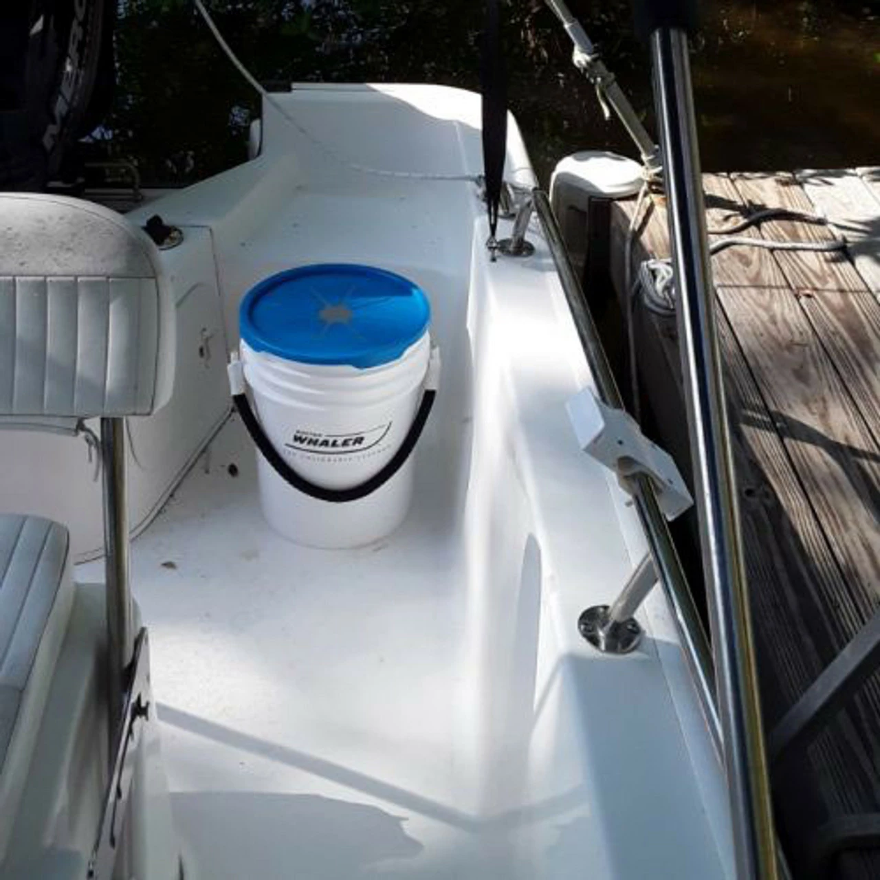 Top Shelf Marine Bucket Litter Lid 2 Top Shelf Marine Bucket Litter Lid - Image 2