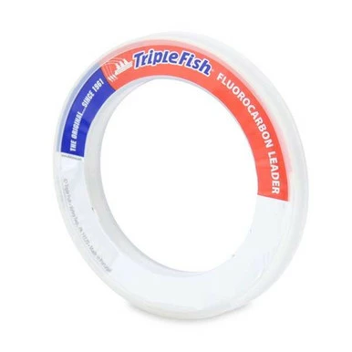 Triple Fish Fluorocarbon Leader 100yds Clear 1 Triple Fish Fluorocarbon Leader 100yds Clear