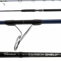 Tsunami Carbon Shield II Boat Spinning Rods