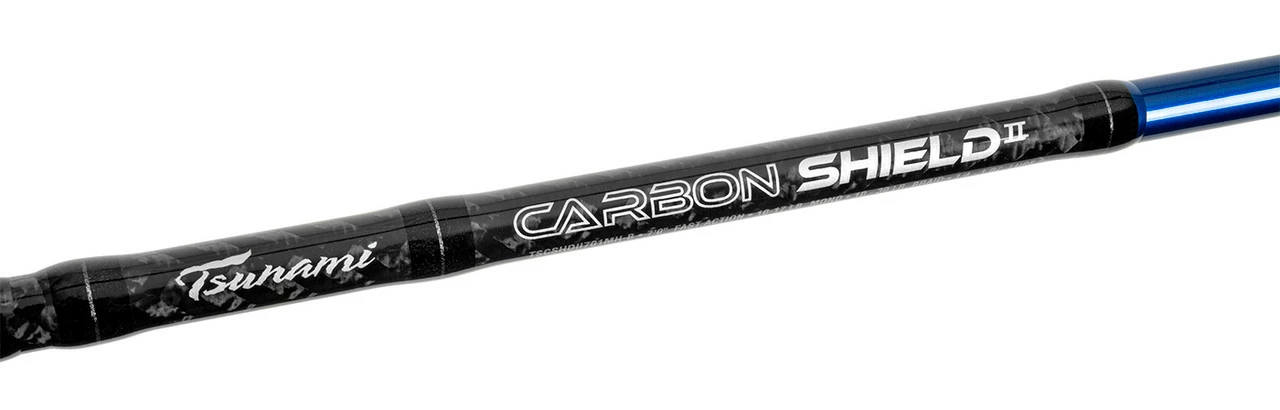 Tsunami Carbon Shield II Casting Rods 1 Tsunami Carbon Shield II Casting Rods