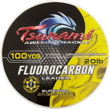 Tsunami Fluorocarbon Leader - 100yds 1 Tsunami Fluorocarbon Leader - 100yds