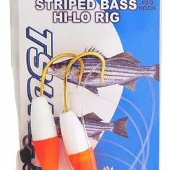Tsunami Striped Bass Hi Lo Rig W/ 2/0 Circle Hook