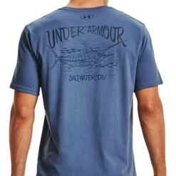 Under Armour Illustrated Marlin T-Shirt - Mineral Blue