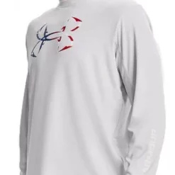 Under Armour Iso-Chill Freedom Hook Shirt - Halo Gray - L