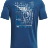 Under Armour Mens FISH Marlin Skelmatic Short Sleeve
