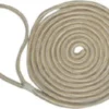 Unicord Double Braid Nylon Dock Line - 3/8 In. X 20 Ft. - Gold & White