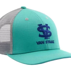 Van Staal Sea Foam Green Trucker Hat -Marine Equipment & Accessories Sales Store van staal tkra3255sfgvsembnvy sea foam green trucker hat 11527.1677159134