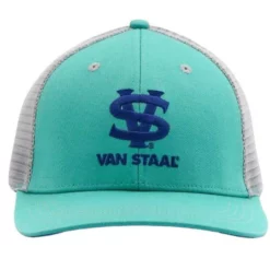 Van Staal Sea Foam Green Trucker Hat -Marine Equipment & Accessories Sales Store van staal tkra3255sfgvsembnvy sea foam green trucker hat 13377.1677159134