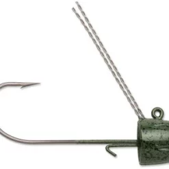 VMC Finesse Weedless Jig - 1/8oz - Green Pumpkin