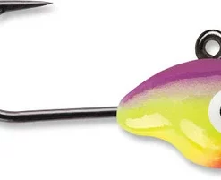 VMC Tungsten Tubby Jig - 1/32oz - Glow Purpledescent