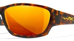 Wiley X WX Climb Sunglasses - Bronze Mirror Lens/Gloss Tortoise Frame