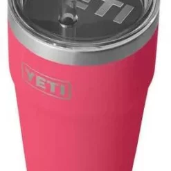 YETI Rambler Cup - 26 Oz. - Straw Lid - Bimini Pink