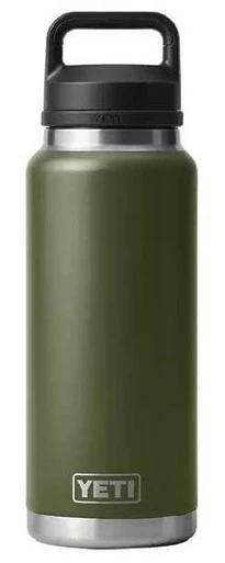 YETI Rambler Bottle - 36 Oz. - Chug Cap - Highlands Olive 1 YETI Rambler Bottle - 36 Oz. - Chug Cap - Highlands Olive