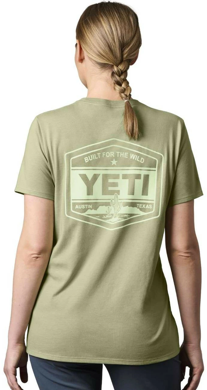 Yeti Womens Built For The Wild T-Shirt 1 Yeti Womens Built For The Wild T-Shirt