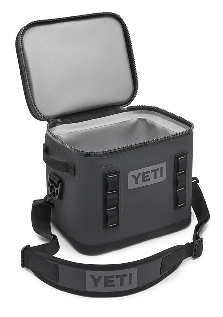 YETI Hopper Flip 12 Softsided Cooler - Charcoal 2 YETI Hopper Flip 12 Softsided Cooler - Charcoal - Image 2