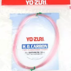 Yo-Zuri HD Fluorocarbon Leader 100yd Coils - Pink