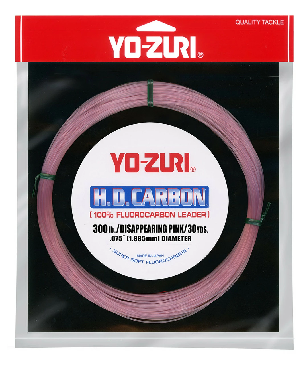 Yo-Zuri HD Fluorocarbon Leader 30yd Spools 1 Yo-Zuri HD Fluorocarbon Leader 30yd Spools