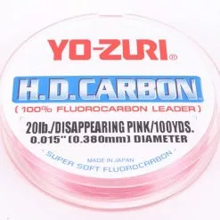 Yo-ZuriHD20LB-DP-100-SPL Fluorocarbon Leader Wrist Spool