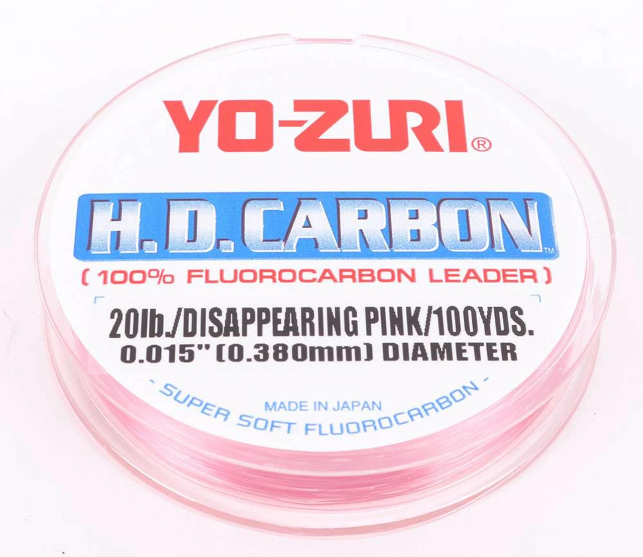 Yo-ZuriHD20LB-DP-100-SPL Fluorocarbon Leader Wrist Spool 1 Yo-ZuriHD20LB-DP-100-SPL Fluorocarbon Leader Wrist Spool
