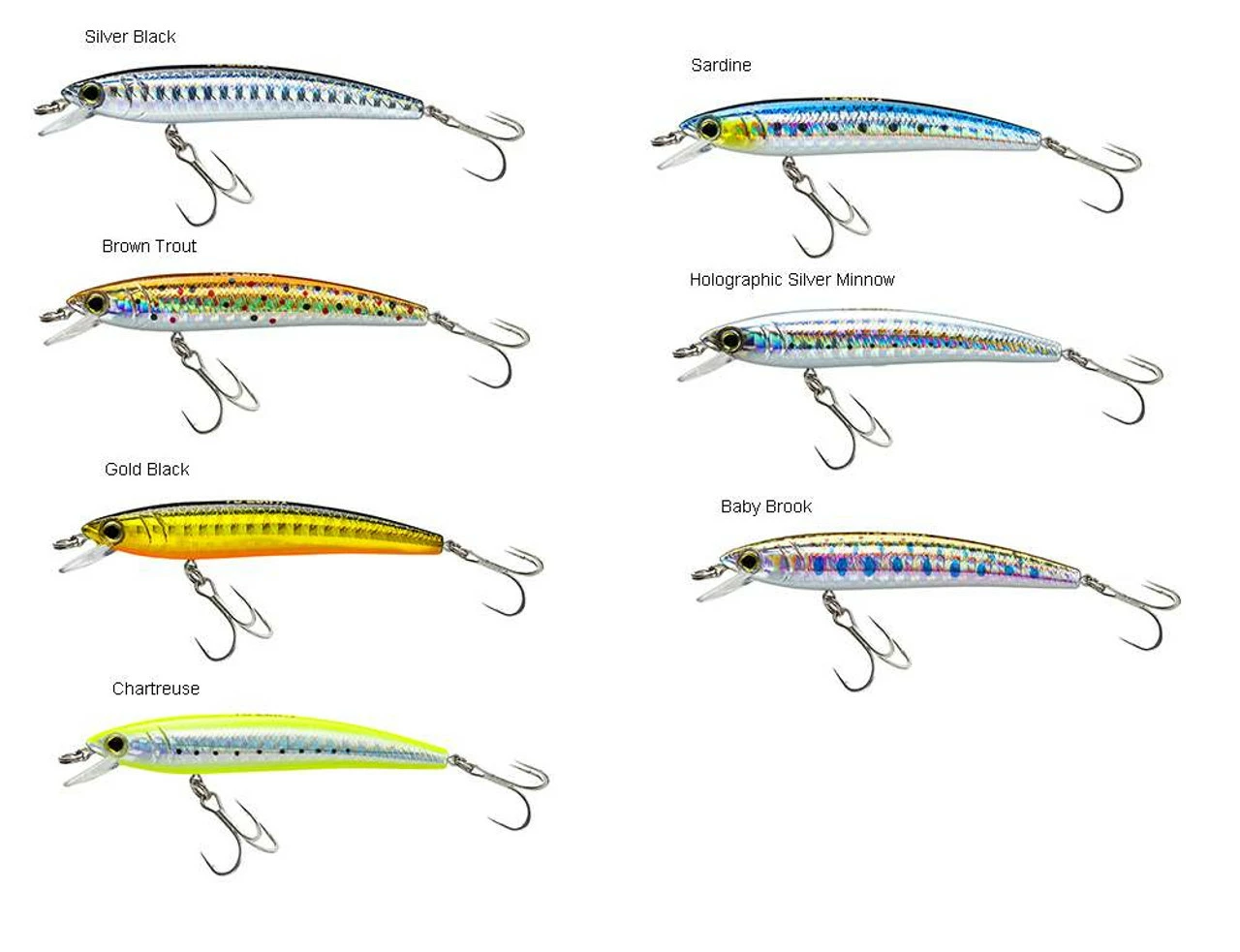 Yo-Zuri Pins Minnow Floating Lures 2 Yo-Zuri Pins Minnow Floating Lures - Image 2