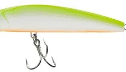 Yo-Zuri R1322 Hydro Minnow LC Lure - Pearl Chartreuse