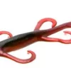 Zoom Lizard Bait - 6in - Red Shad